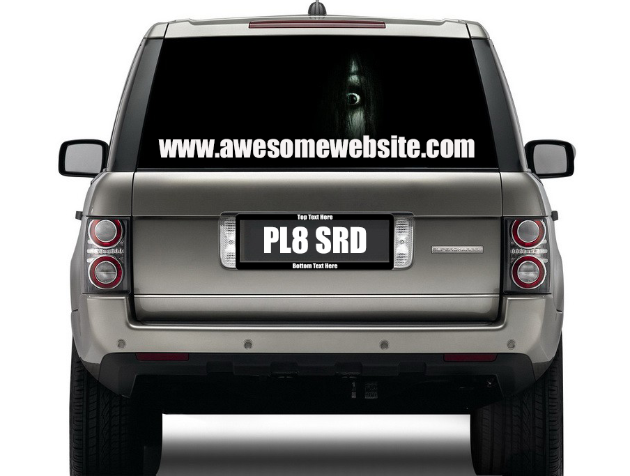 Pl8 Mates Number Plate Surrounds SignsAndDecals.co.nz
